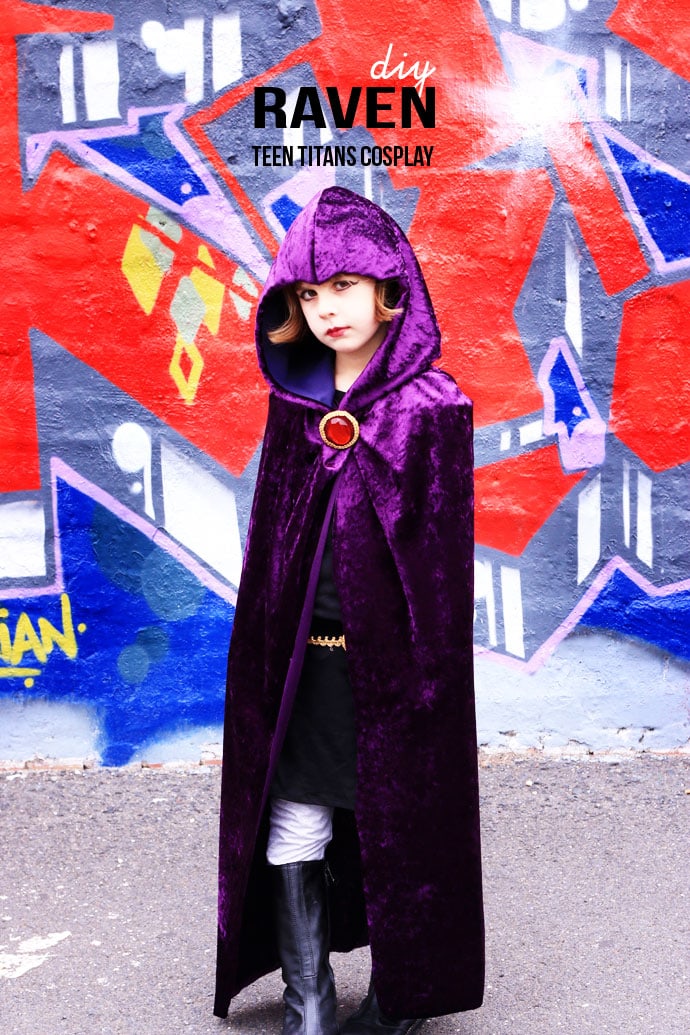 DIY: Raven Teen Titans Cosplay