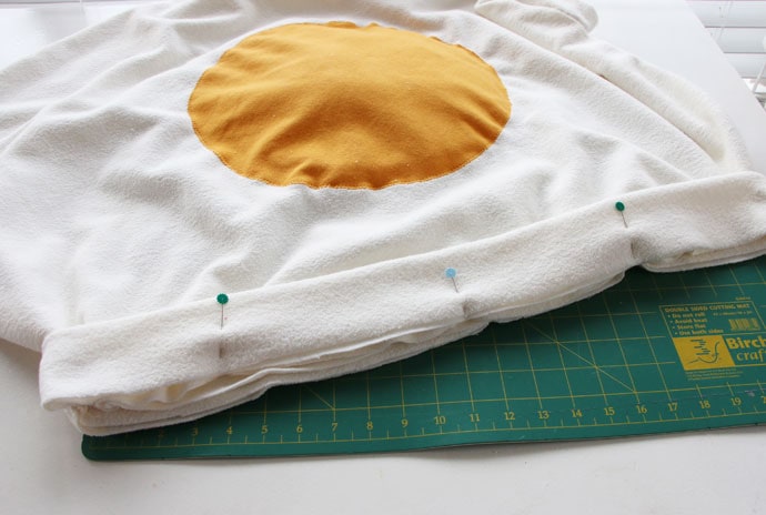 How to Make a Fried Egg Costume