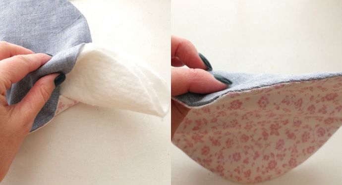 DIY quilted hot pad instructions