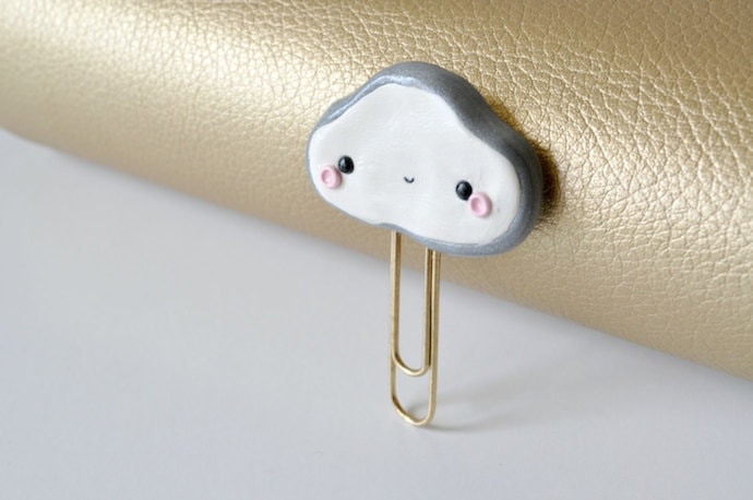 Binky Pop Inc - Kawaii Cloud Paperclip
