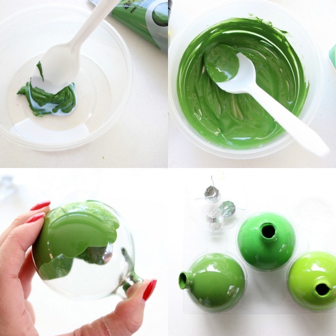 DIY Cactus Christmas Decoration Baubles MCM