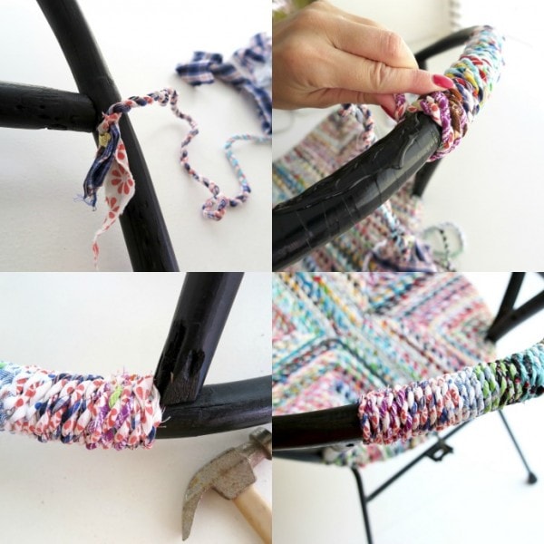 Upcycle Style Vintage Saucer Chair Makeover My Poppet Makes