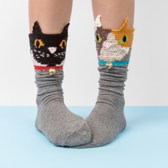 frankie magazine, the sock project – decorated by eileen braybrook