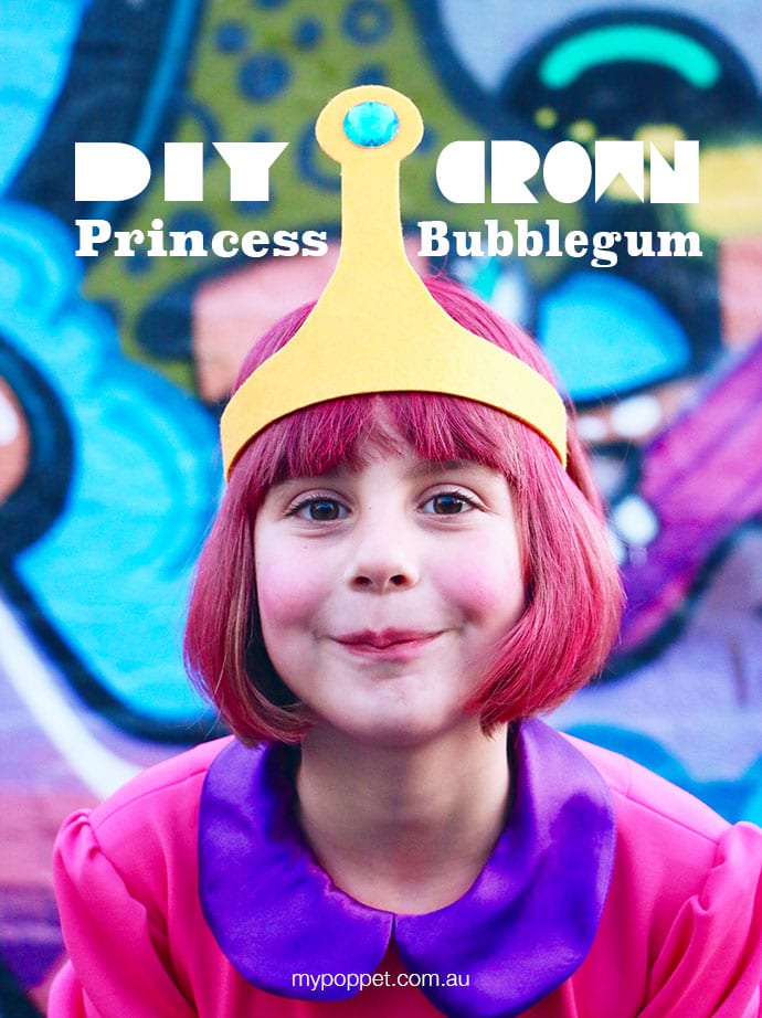 Diy Princess Bubblegum Crown My Poppet Makes - Diy Bubblegum Costume