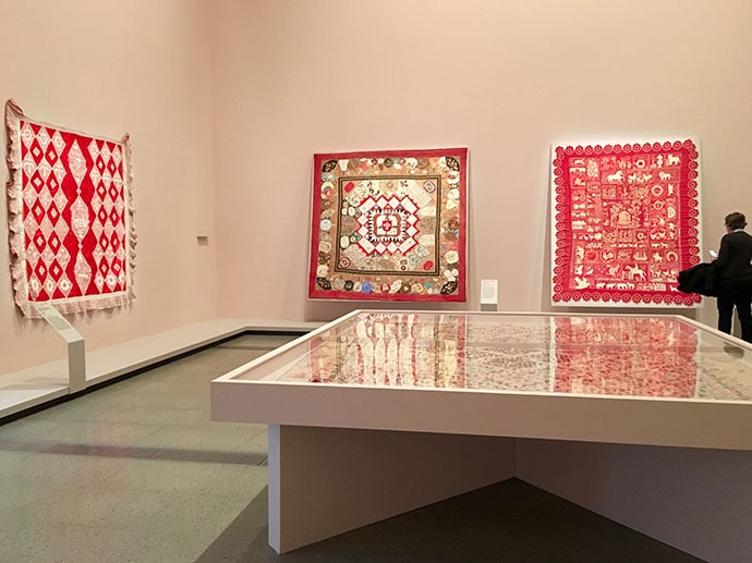 Making the Australian Quilt at the NGV