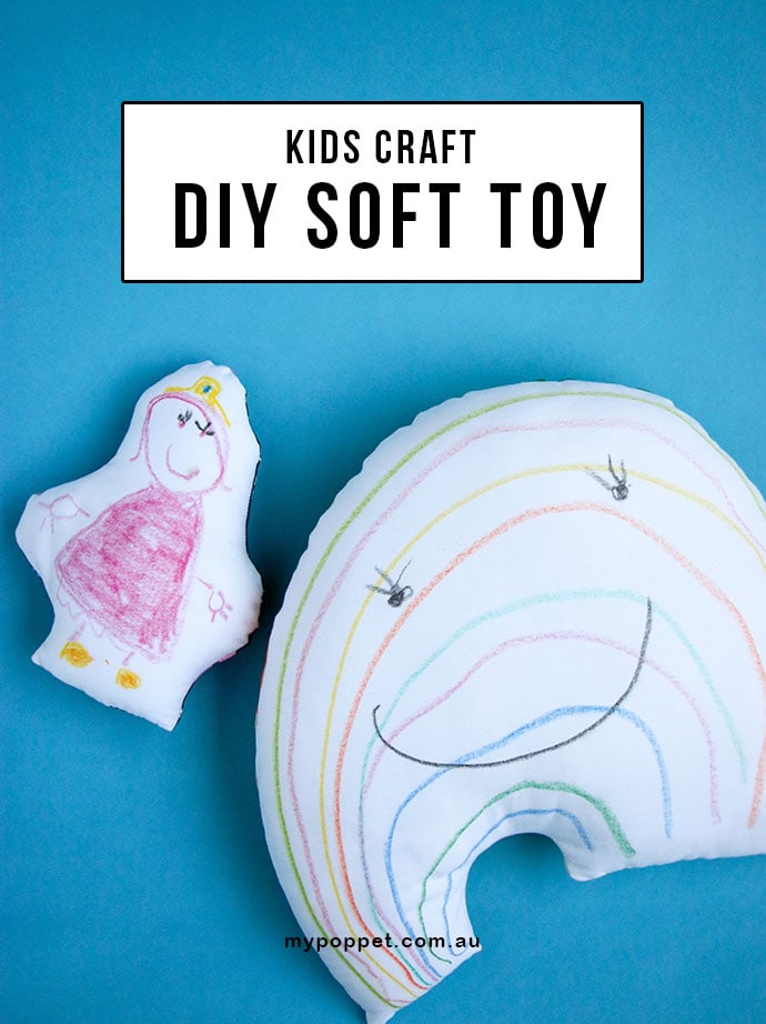 Kids Craft: DIY SOFTIE TOY