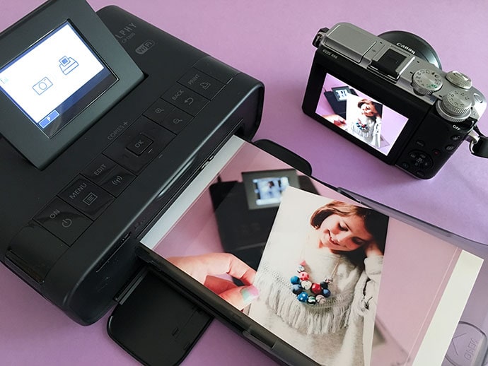 personal portable photo printer - Canon Selphy CP1200