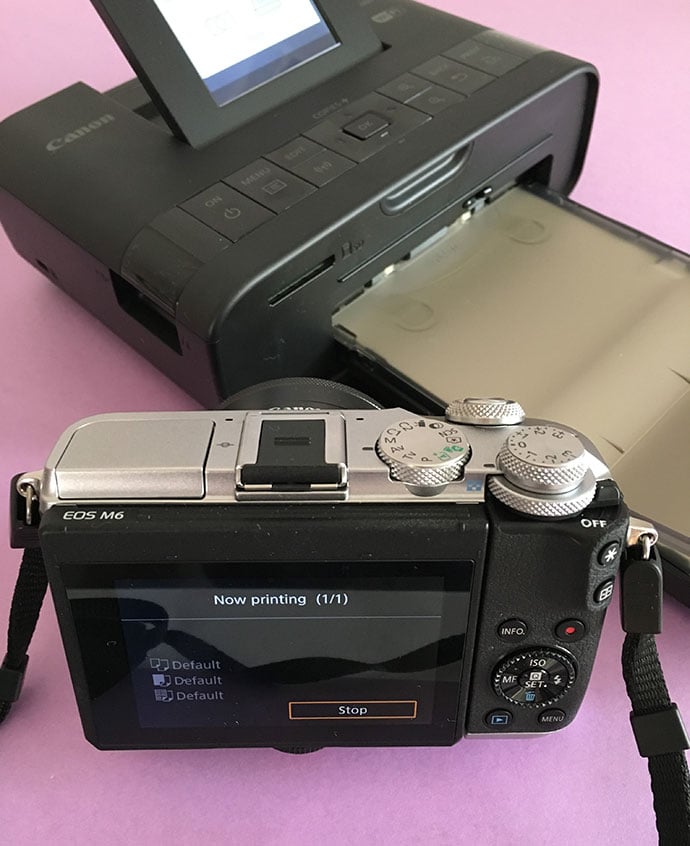 personal portable photo printer - Canon Selphy CP1200