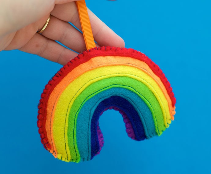 how to make a rainbow keyring mypoppet.com.au