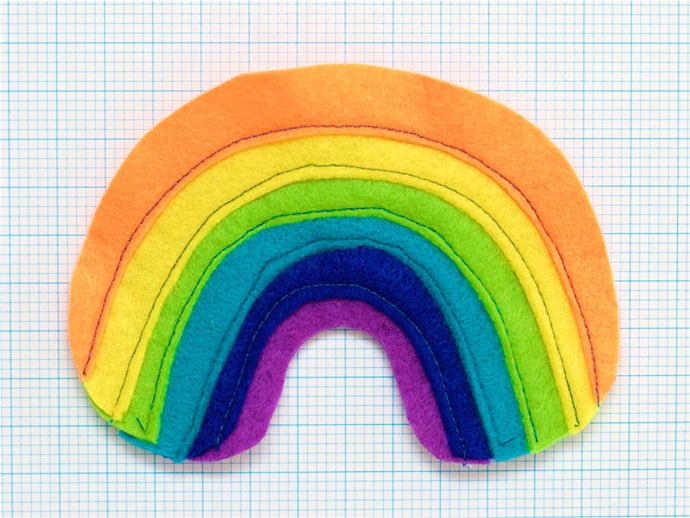 Felt Craft Rainbow - mypoppet.com.au