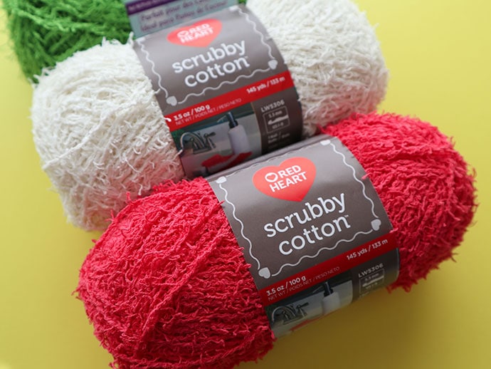 Red Heart Scrubby yarn review mypoppet.com.au