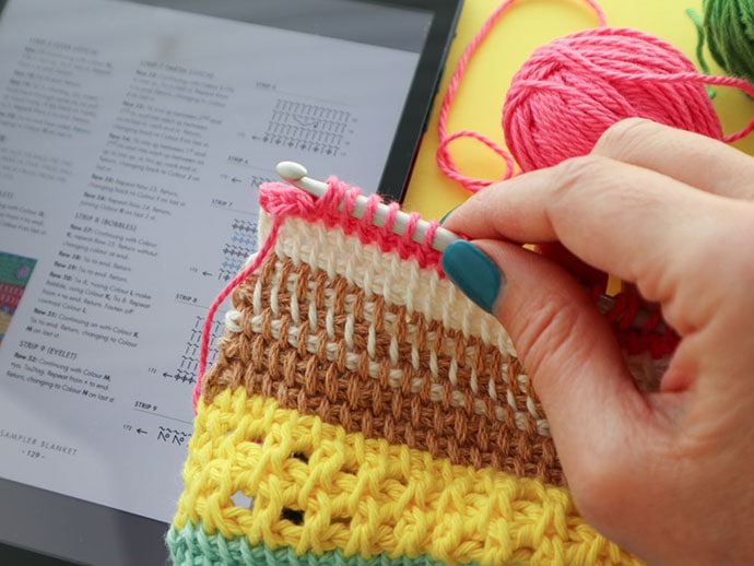 Craft Book Review: Tunisian Crochet Workshop