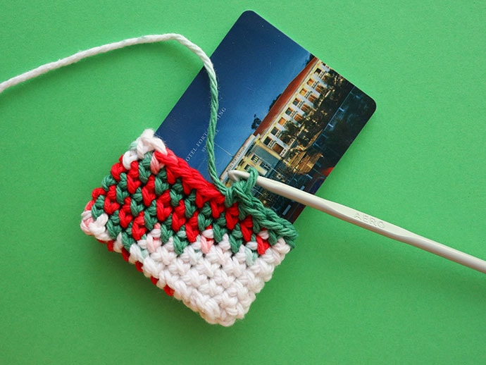 crochet pattern - gift card holder christmas ornament mypoppet.com.au