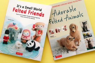 Needle Felting Craft Book Review - mypoppet.com.au