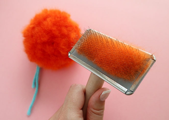 How to make a very fluffy pom pom - mypoppet.com.au