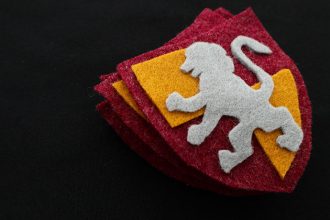 DIY Harry Potter Gryffindor Patch - mypoppet.com.au