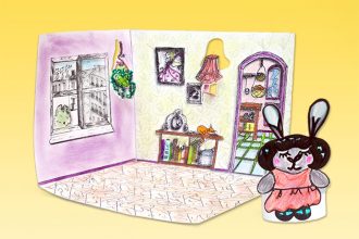 Printable paper doll house - mypoppet.com.au