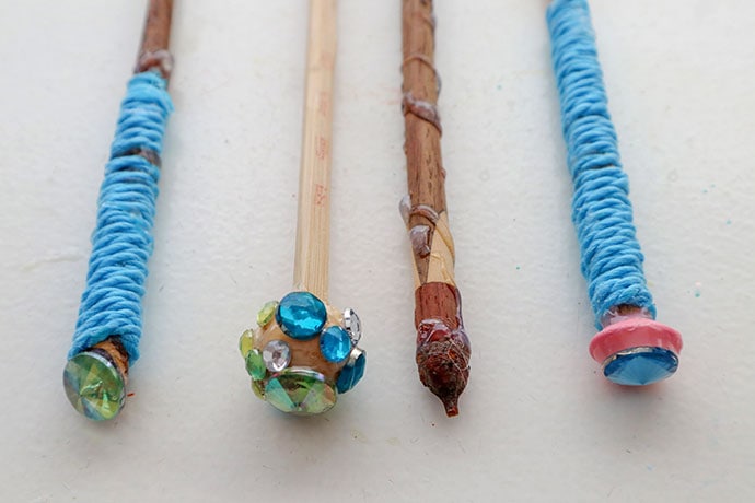 how to make wands