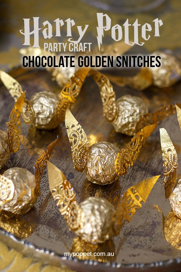 Harry Potter Chocolate Golden Snitch - Mypoppet.com.au