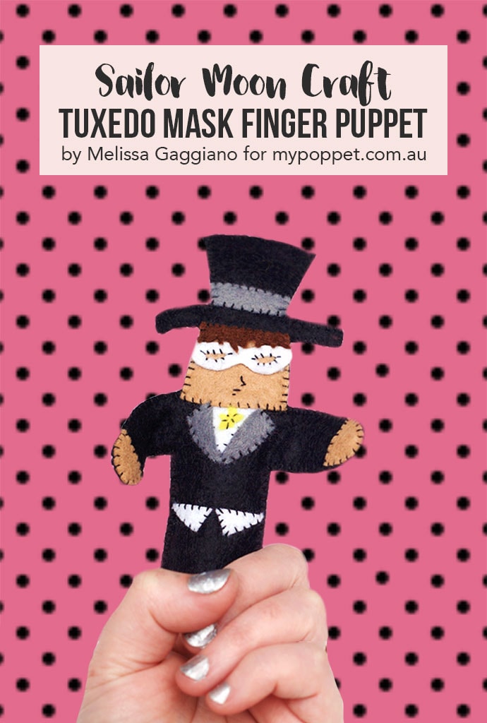 sailor moon finger puppet craft - mypoppet.com.au