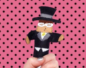 Tuxedo Mask sailor moon puppet doll - mypoppet.com.au
