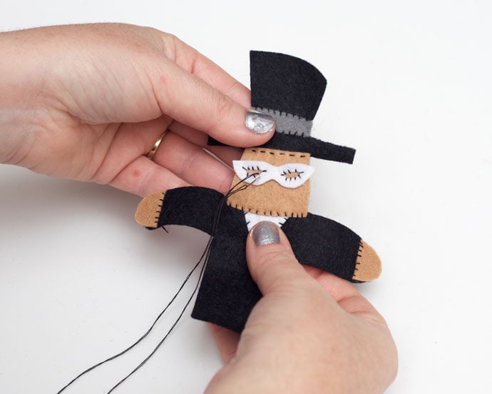 Tuxedo Mask finger puppet - mypoppet.com.au