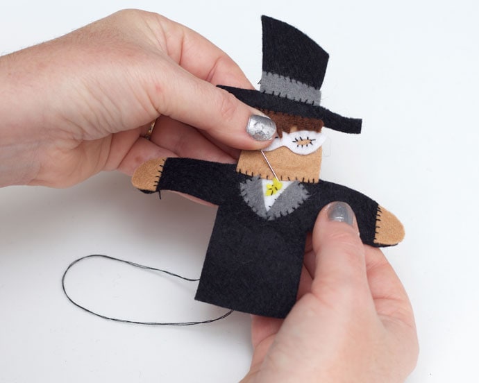 Tuxedo Mask finger puppet - mypoppet.com.au