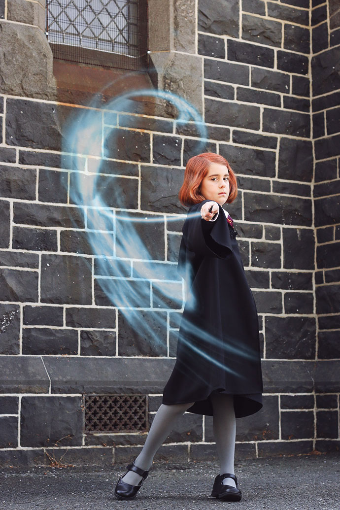 Ginny Weasly Cosplay spell patronus- mypoppet.com.au