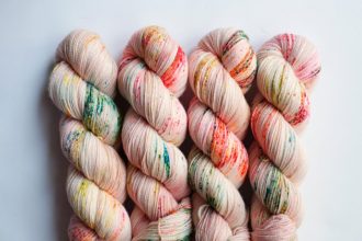hand dyed yarn