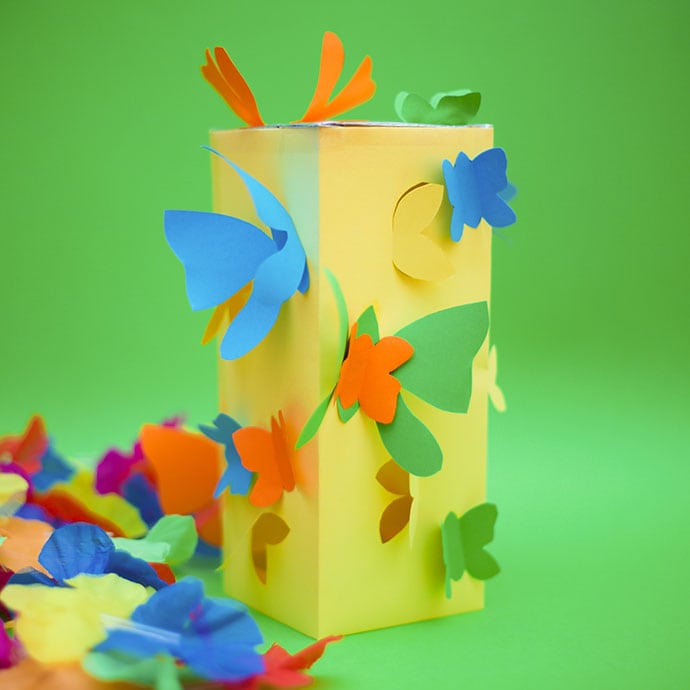 Butterfly Paper lantern craft - mypoppet.com.au