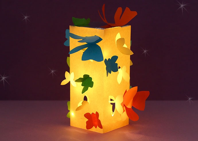 How To Make An Easy Paper Lantern