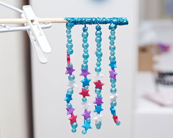 DIY chopstick hairpin ornament - mypoppet.com.au