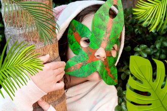 DIY KOROK MASK - mypoppet.com.au