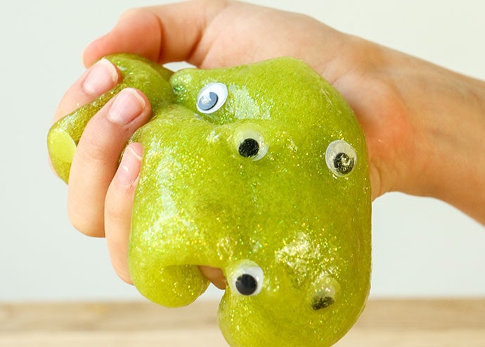 Halloween Googly Eye Slime - mypoppet.com.au