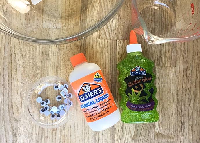 Green Glitter Slime making supplies - mypoppet.com.au