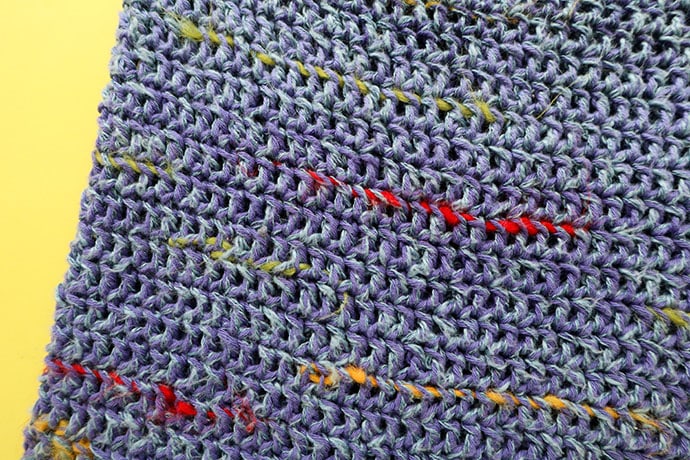 Crochet Bag - weaving fibre - mypoppet.com.au