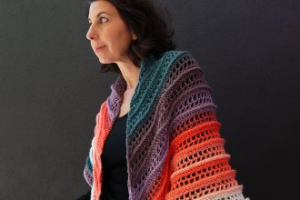 Crochet shawl pattern - mypoppet.com.au