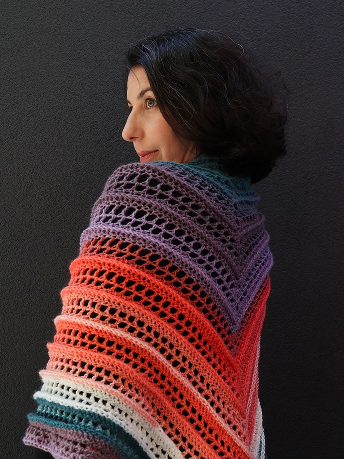 Crochet shawl Pattern - mypoppet.com.au