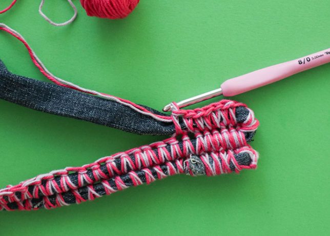 Denim Rag Rug Instructions Upcycle Style: Denim Rag Rug | My Poppet Makes