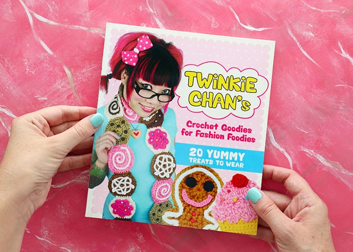 Book Review - Twinkie Chan's Crochet Goodies for fashion foodies craft book - mypoppet.com.au