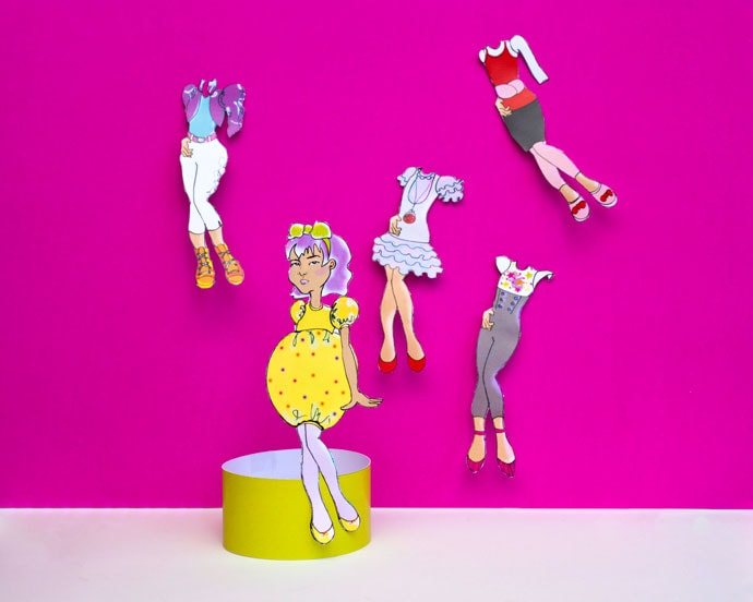 diy paper dolls