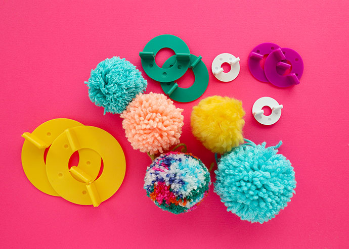 How to use a pom pom maker - mypoppet.com.au