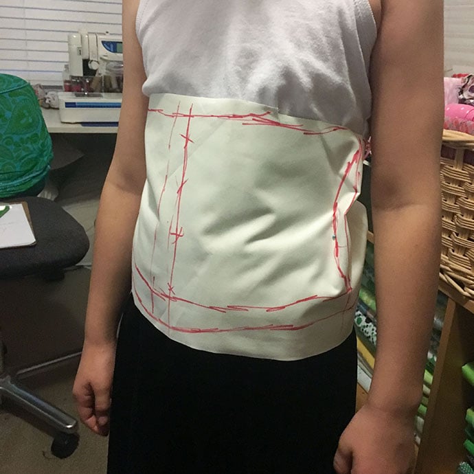 How to make a corset without a pattern - mypoppet.com.au