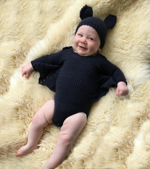 Halloween baby photos, Baby costumes, Knit baby dress