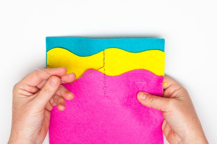 DIY Felt Craft Kids Wallet