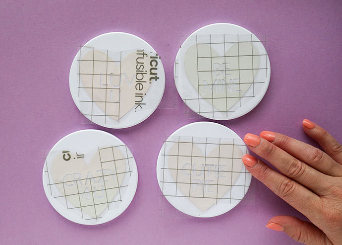 How to make infusible ink ceramic coasters