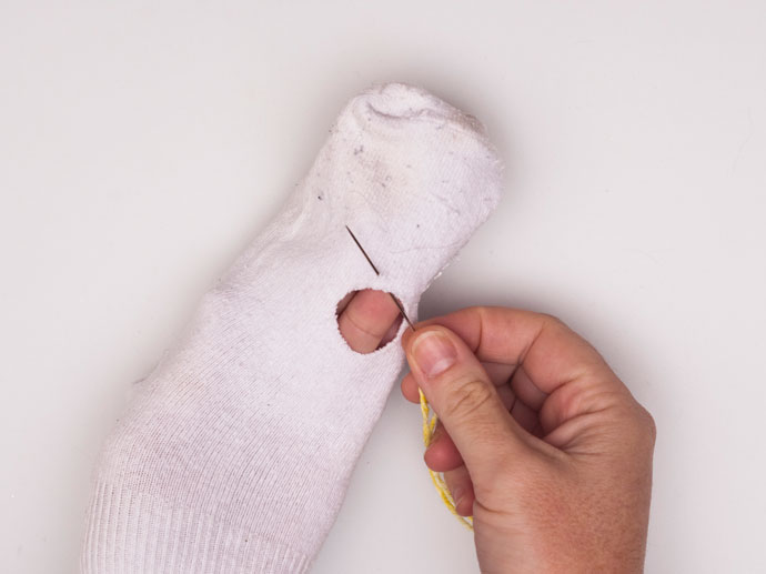 My Poppet DIY Sock Repair