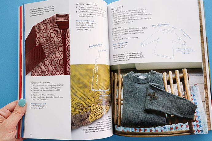 VISIBLE MENDING BOOK