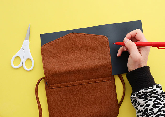 Leopard Print Bag makeover 