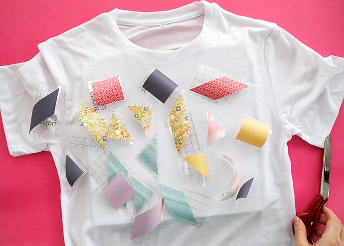 patchwork t shirt